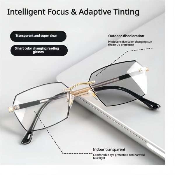 all day comfort tinted glasses | sleek unisex eyewear frame